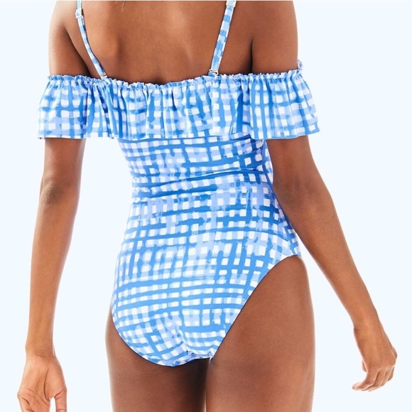 NWOT Lilly Pulitzer gingham one piece 🌿 - Picture 2 of 8